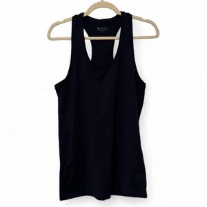 Athleta Navy Racerback Athletic Tank Top Size L